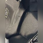 CHAPS  Houndstooth Plaid Check Black Tan Shoulder Hand Bag Purse Y2k Never Used Photo 4