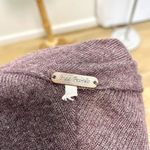 Free People  Wool Blend Oversized Asymmetrical Dolman Sleeve Sweater Purple M/L Photo 6