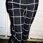 Express Black White Checkerboard Pants 4 Photo 3
