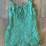 Dress Forum  Teal and White Patterned Camisole Photo 0