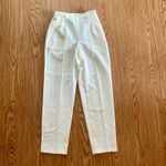 BFA Classics Ivory Cream Straight Leg Dress Pants Womens 10 White Photo 2