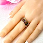 Stainless Steel Ring, Size 9 Silver Photo 1