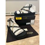 Maje NEW Frankie Charm Platform Sandal Black size 40 Photo 9