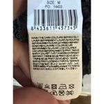 Desigual Women Round Neck Oversized Poncho Blouse Size Medium Cold Shoulder Lace Photo 8