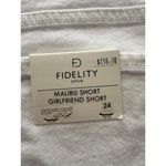 Fidelity Malibu Short Girlfriend Denim Shorts Photo 3