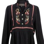 Double D Ranch heavily embroidered Leonora Blouse NWT Size XL Photo 3