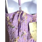 Lila Rose Lily Rose Molded Cup Side Slit Dress Juniors S Floral Coquette Forest Fairy NWT Photo 3