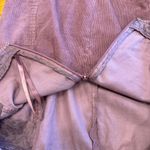 Pilcro and the Letterpress Anthropologie  Peplum Skirt Size 4 Dust‎ Rose Corduroy Photo 4