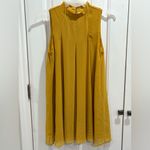 BCBGeneration Mustard Mini Dress Size S Photo 3