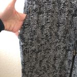 Eileen Fisher A Line Zip Up Silk Black & Gray Snake Print Dress - Size Small Photo 2