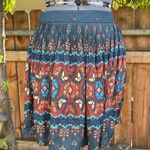 Farm Rio  Libali Sea BL Pleated Mini Skirt size S Photo 8