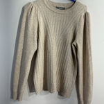 Womans Marled Reunited Clothing Large Pink Long Sleeve Pullover Sweater Photo 0