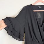 City Chic NWT  Flutter Me Maxi Dress Black Size M / 18 Photo 6