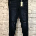 NWT Warp + Weft 27x28 Milan HR Skinny Ludlow Jeans Blue Size 27 Photo 6