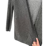 Chico's Travelers Collection Open Front Knit Cardigan Sweater Gray Size XL Photo 6