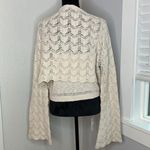 Arizona Jeans New Arizona Pointelle beige crochet cardigan set 100% cotton size XL Photo 2