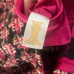 Kate Spade  New York Dress Size 6 Pink Midi Fit Flare Sheer Panel Tweed Chic Photo 5