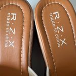 RZX | Lightweight Wedge Platform Slides white Glitter Size 8 Photo 4