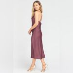 Show Me Your Mumu  Verona Cowl Dress Dusty Plum Luxe Satin Photo 5