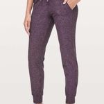 Lululemon  Athletica Heathered Purple Joggers Photo 0