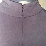 Orvis Black Mock Neck Maxi Dress Size Small Photo 3