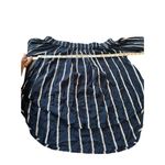 Revolve Faithful The Brand off Shoulder Blouse Stripped Flowy Sz M Retails $138 Blue Size M Photo 8