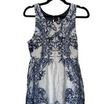 Free People Russian Plate Blue Lace Back Hi-Low Dress Women's Small boho Photo 7