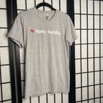 Next Level Apparel Funky Buddha Yoga Graphic Short Sleeve Grey XSmall Photo 1