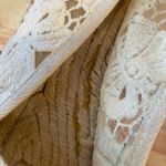 Tory Burch Darian Guipure Lace Floral Flower Espadrilles Ivory, Size 10 Photo 2