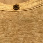 prAna  Natassa Crinkle Tunic top sleeveless M v neck pockets cream pullover Photo 8