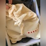 Marni sling back coffee Scarpa suede heels size 6 designer luxury retro vintage Black Photo 2