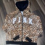 Victoria’s Secret cheetah print hoodie Brown Size L Photo 1