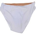 J.Crew New NWT  White High Rise Bikini Swim Bathing Suit Bottom Women's Size 2X Photo 3