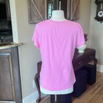 Crown & Ivy Comfy Pink Pastel T Shirt Photo 2