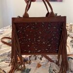 Trinity Leather fringe western purse Photo 2