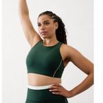 Athleta New S Flex Spacer Tipped Bra Cypress/Glacier Small D-DD Photo 3