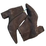 L'Agence L’agence Grey Ankle Distressed Suede Boots(Size 36/6) Photo 4