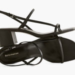 Reformation Serenity Black Block Heel Sandal - Size 10.5 Photo 0