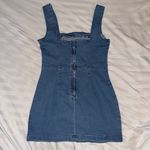 denim mini dress Blue Photo 1