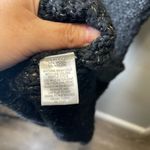 Women's Chunky Cowl Neck Black Sweater Dress‎ Belted Size Medium Photo 4