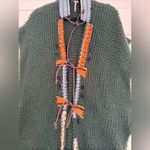Free People  lonestar poncho green western inspired women’s Size S Photo 3