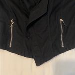 White House | Black Market sz14 cropped jacket with silver accents and pockets EUC Photo 2
