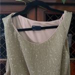 ASOS  Gold Cut-Out Midi Dress Photo 3