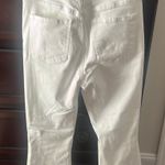 EXPRESS White Hot Denim Flared Jeans Photo 1