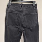 Good American Women’s Good Waist High Rise Distressed Black Skinny Jeans size 27 Photo 4