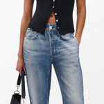 Rag and Bone  Miramar Cotton Terry Pull On Jogger Pants Women’s XS Lakewood Blue Photo 0