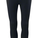 Years of Ours Black Ribbed Knit High Waisted Yoga Workout Athletic Leggings Sz M Size M Photo 0