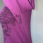 Harley Davidson Harley-Davidson Purple Rhinestone Long Sleeve Thermal Shirt Medium Women Mcbling Photo 5