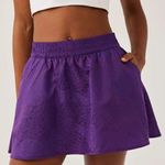 Outdoor Voices  GeoShine 3" Skort Skirt Acai Purple size XS Photo 0
