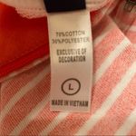 Gear for Sports || Coral/white striped zip up Photo 6